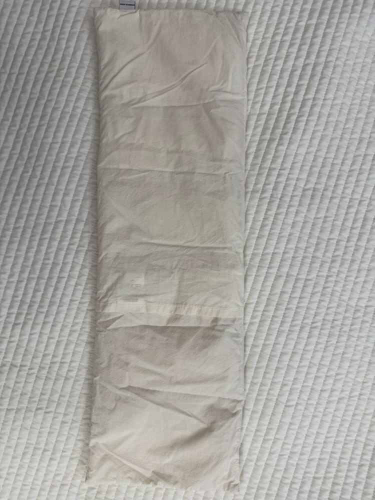 이몽 가슴안정 좁쌀 태열베개 6구획 100수 면 (신생아 모로반사 아기) 이미지