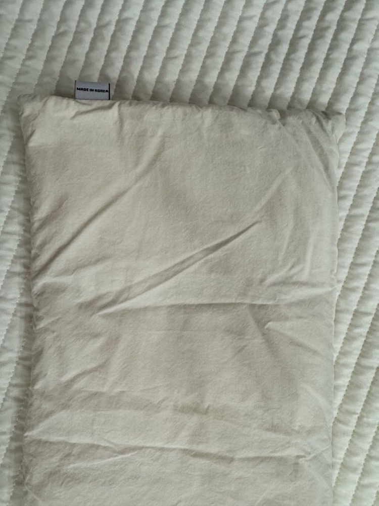 이몽 가슴안정 좁쌀 태열베개 6구획 100수 면 (신생아 모로반사 아기) 이미지