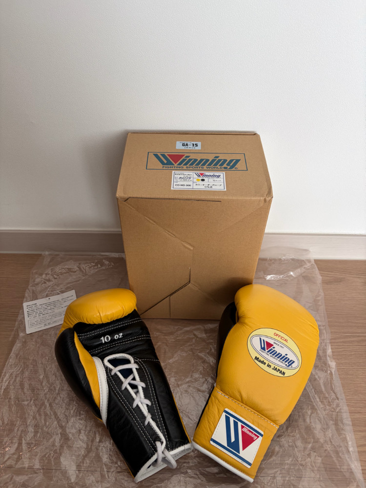 위닝 오피셜 커스텀 10온스 옐로우/검정 이미지