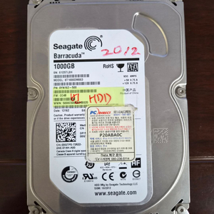 Seagate Barracuda 1TB SATA HDD 팝니다 이미지