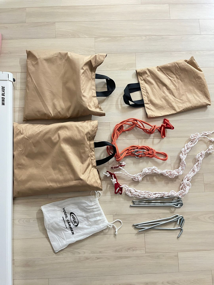 YA-250 유일캐리어 하드케이스 차량용 어닝+익스텐션+가로바 이미지