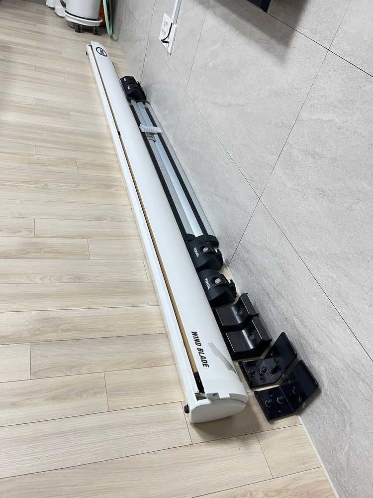 YA-250 유일캐리어 하드케이스 차량용 어닝+익스텐션+가로바 이미지