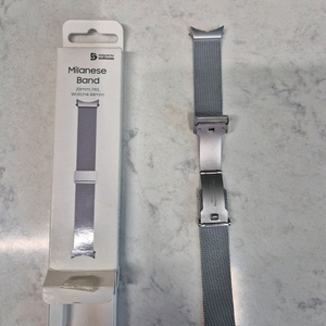 삼성 갤럭시워치4 44mm 밀레니즈 밴드 M/L 실버 이미지