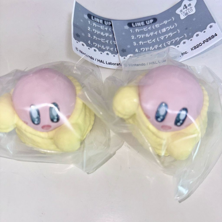 별의 커비 포근포근 누쿠누쿠 피규어 컬렉션 가챠 교환 웨이들디 판매 이미지