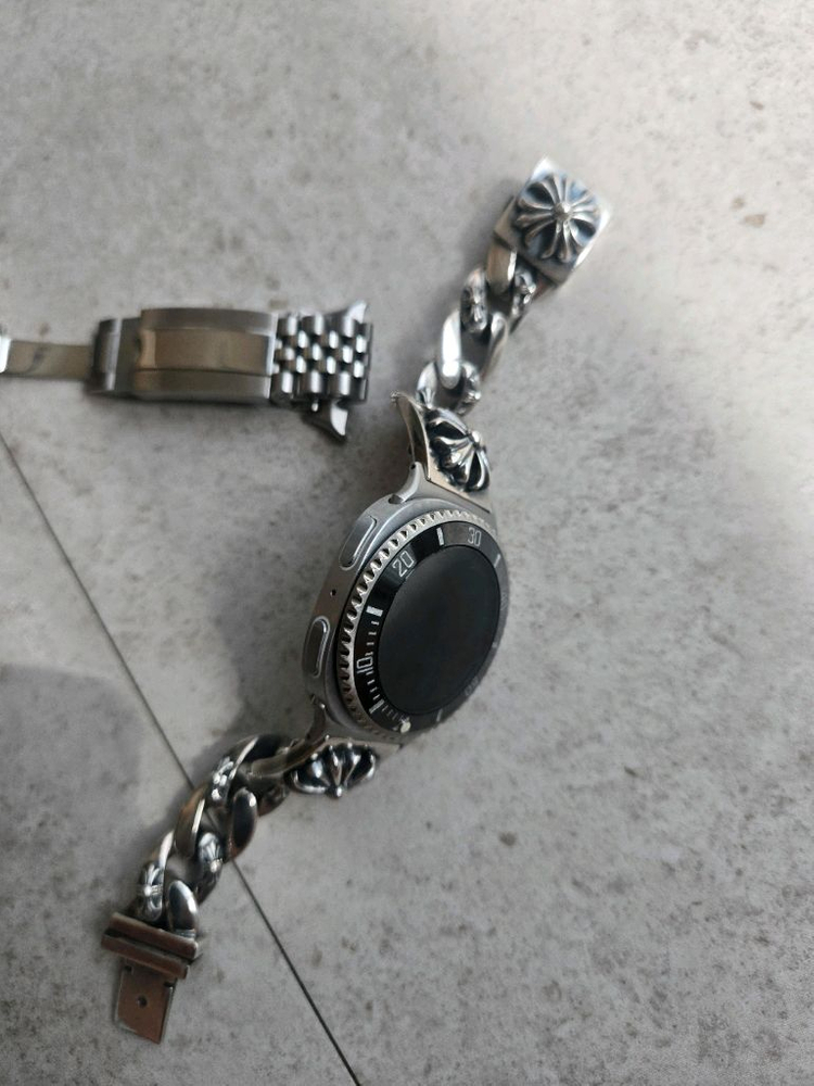 갤럭시워치8 롤렉스스트랩 오이스터 쥬빌레스트랩 크롬하츠스트랩 이미지