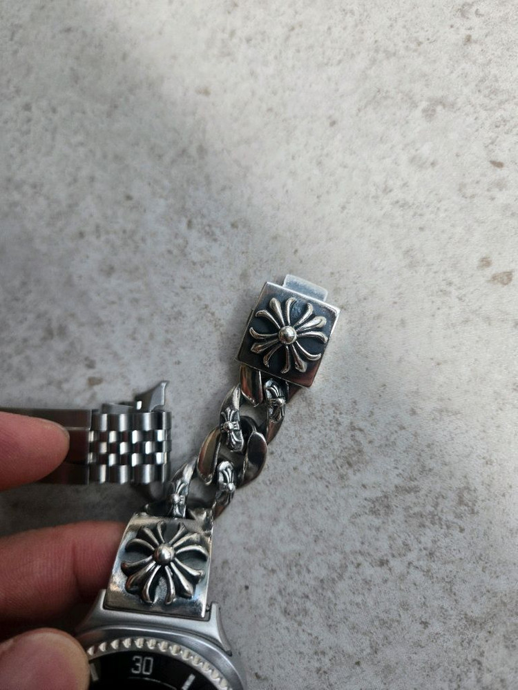 갤럭시워치8 롤렉스스트랩 오이스터 쥬빌레스트랩 크롬하츠스트랩 이미지