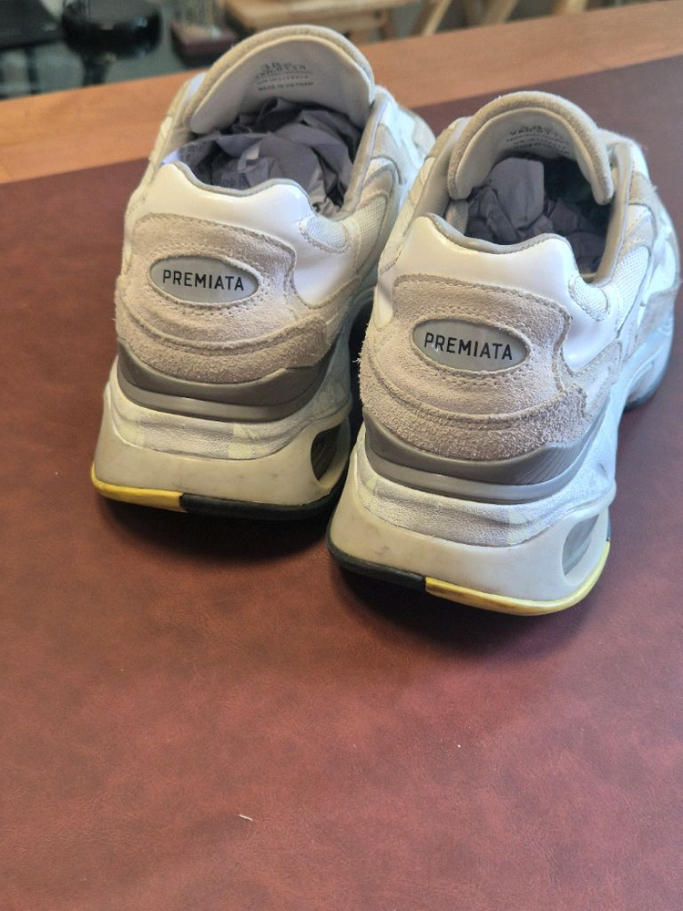 실착용3회 240-245(38) 정품 프리미아타 샤키화이트 유니섹스 이미지