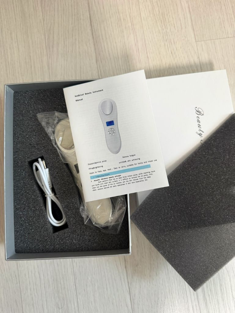 다이아린 냉온 갈바닉 피부관리기 새제품 판매합니다 정가19만원 이미지