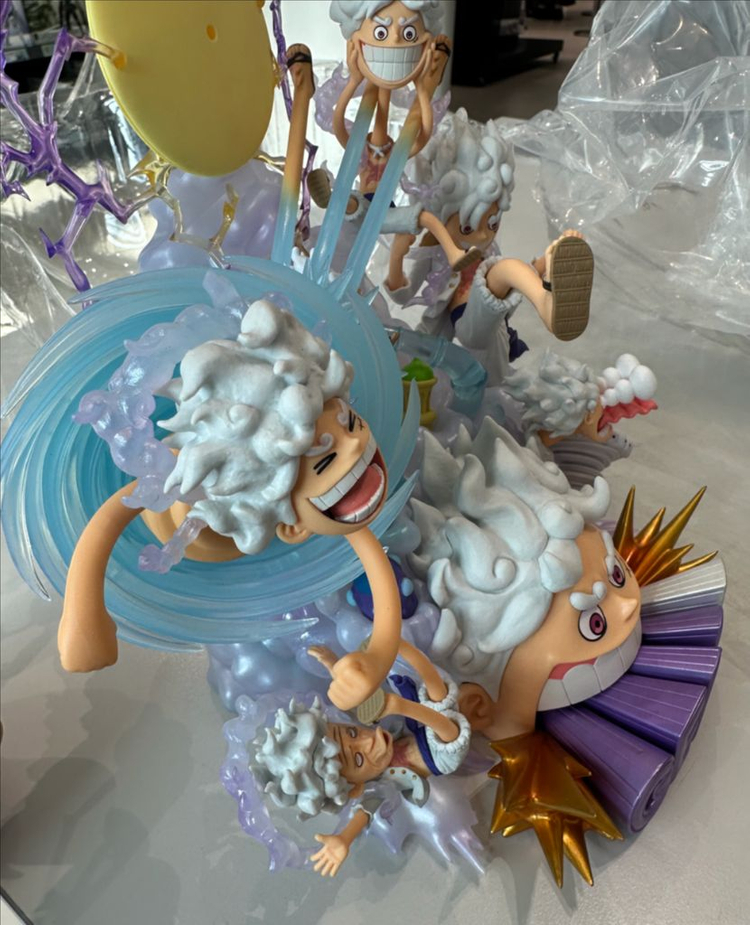 제일복권 메모리즈 라스트원 사보 에이스 원피스 월드 콜렉터블 월콜 프리미엄 피규어 몽키 D 루피 기어5 보니 이미지