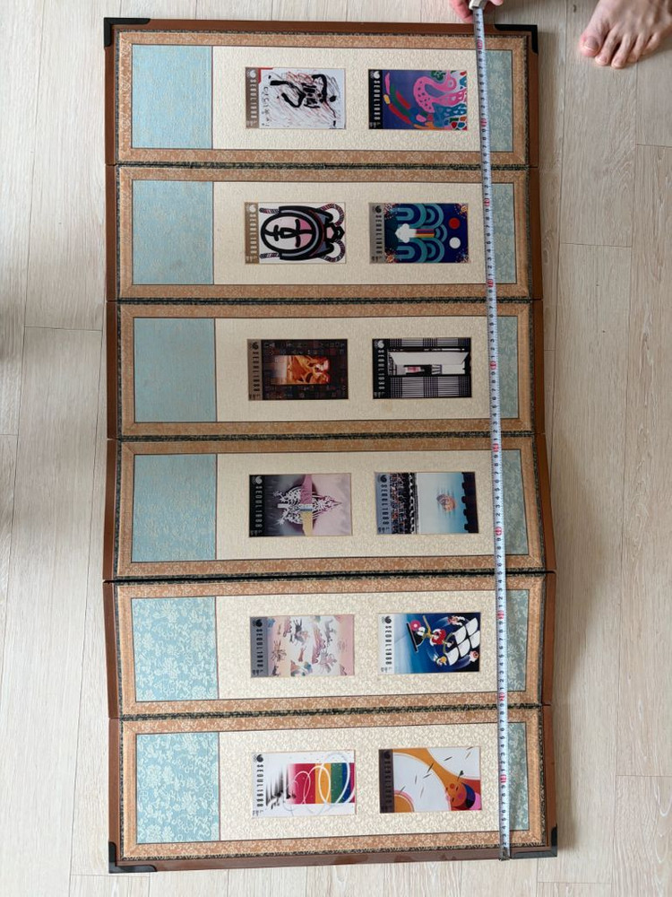 88올림픽 포스터 미니병풍 전집 1개만 제작된 제품 이미지