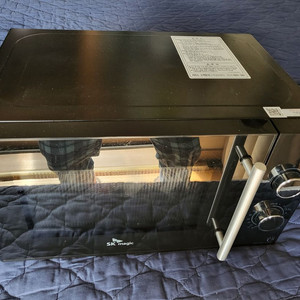 SK매직 블랙 전자레인지(MWO-M8A04 이미지