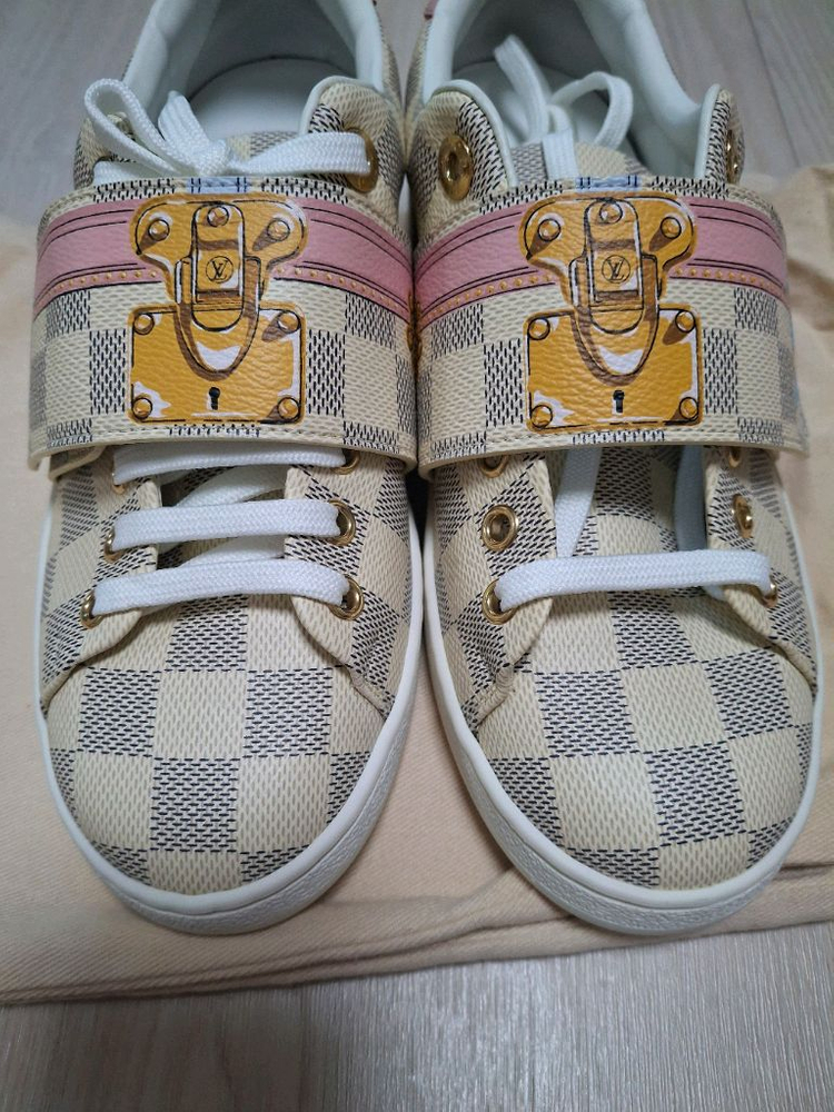 (정품) 루이비통 다미에 프론트로우 여성 스니커즈 이미지