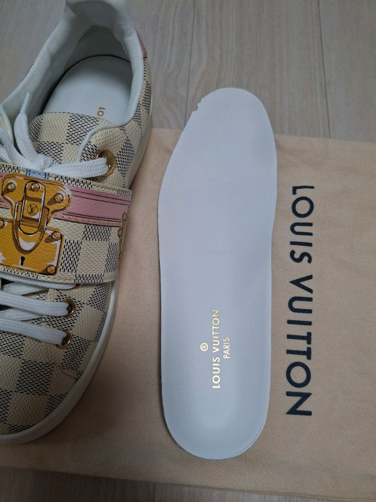 (정품) 루이비통 다미에 프론트로우 여성 스니커즈 이미지