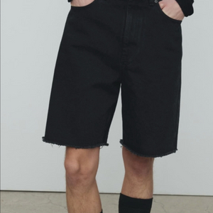 토니웩 블랙 데님 쇼츠 버뮤다팬츠 30(M) 이미지