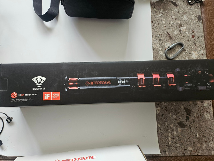 (ifootage) 비디오헤드 KOMODO K5 + 모노포드 Cobra2 C-120 이미지