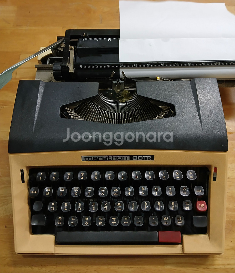 빈티지 타자기 이미지