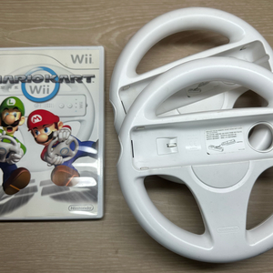닌텐도 wii마리오카트+핸들2개 판매합니다 이미지