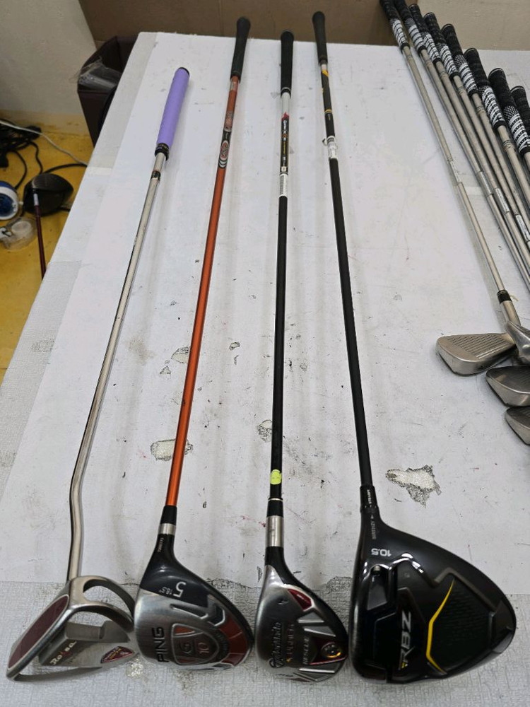 40만 테일러메이드 버너 경량스틸 아이언 등 남성용 중고골프채 풀세트 이미지