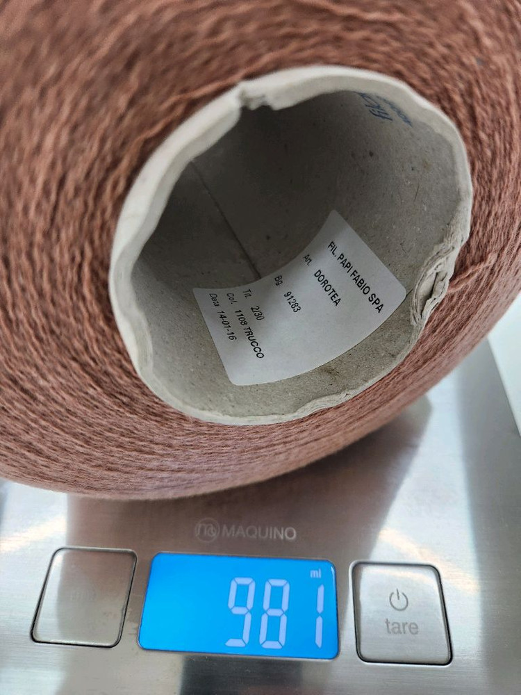 [뜨개실] 수입콘사 말린장미컬러 5만-983g 슈퍼파인메리노울90 캐시10 이미지