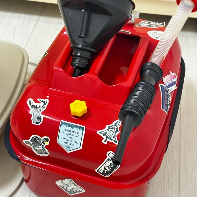 CORONA 감성 등유난로 SL-5120 + 20L 철제 제리캔 등유통 세트 이미지