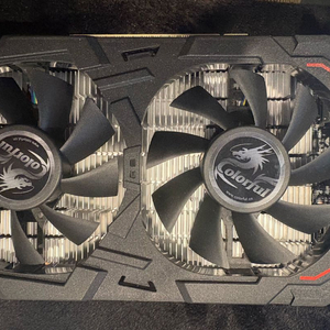 colorful gtx1050ti 4g 그래픽카드 이미지