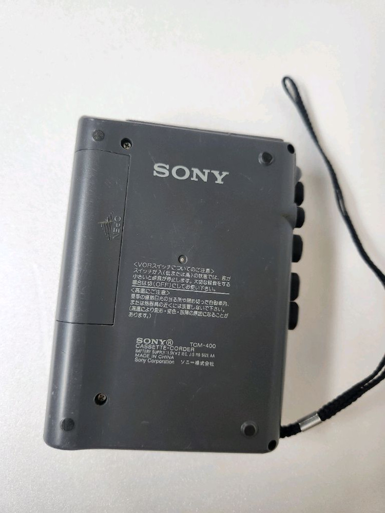 (수집)소니 TCM-400 카세트 레코더 이미지
