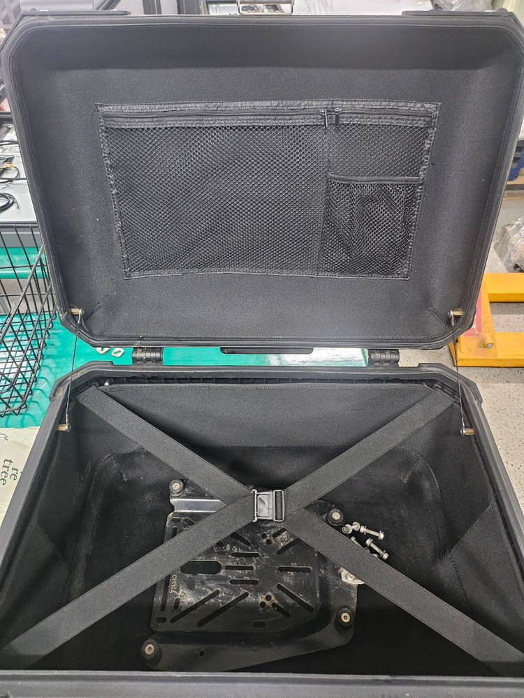 오토바이 65L 알루미늄 탑박스 팝니다 이미지