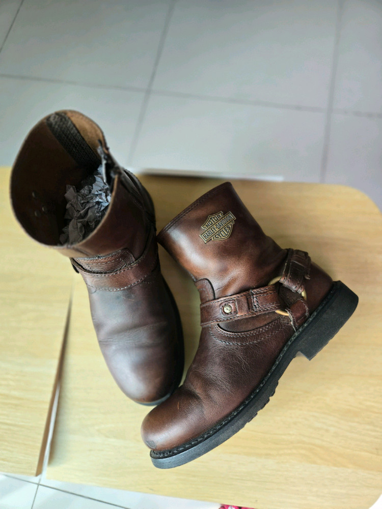 할리데이비슨 신발 이미지