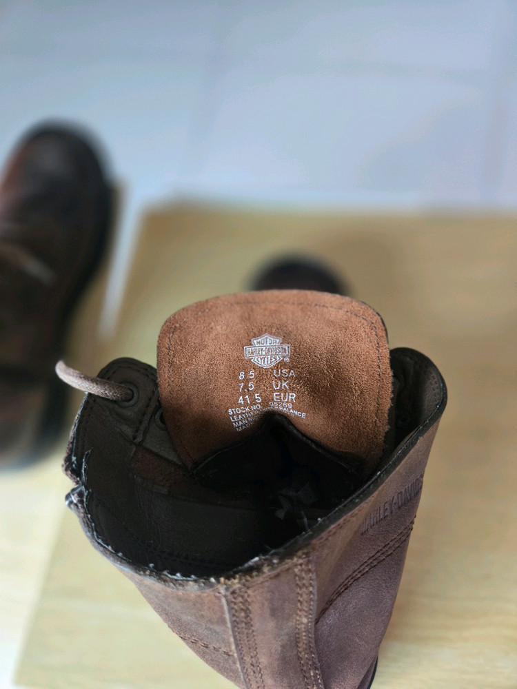 할리데이비슨 신발 이미지