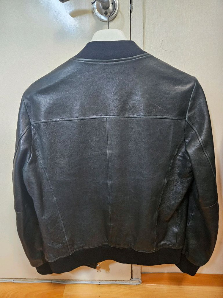 44) 느와르 라르메스 MA-1 가죽 자켓 이미지