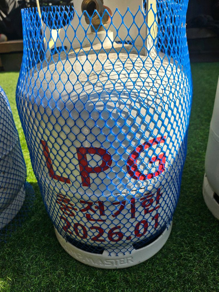 10kg 가스통 카라반 캠핑용 이미지
