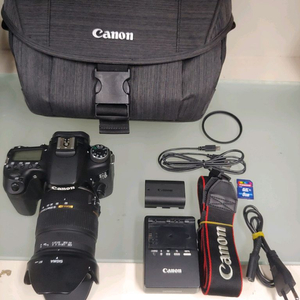 캐논 70d 시그마 18-50 os 손떨방 렌즈 팝니다.