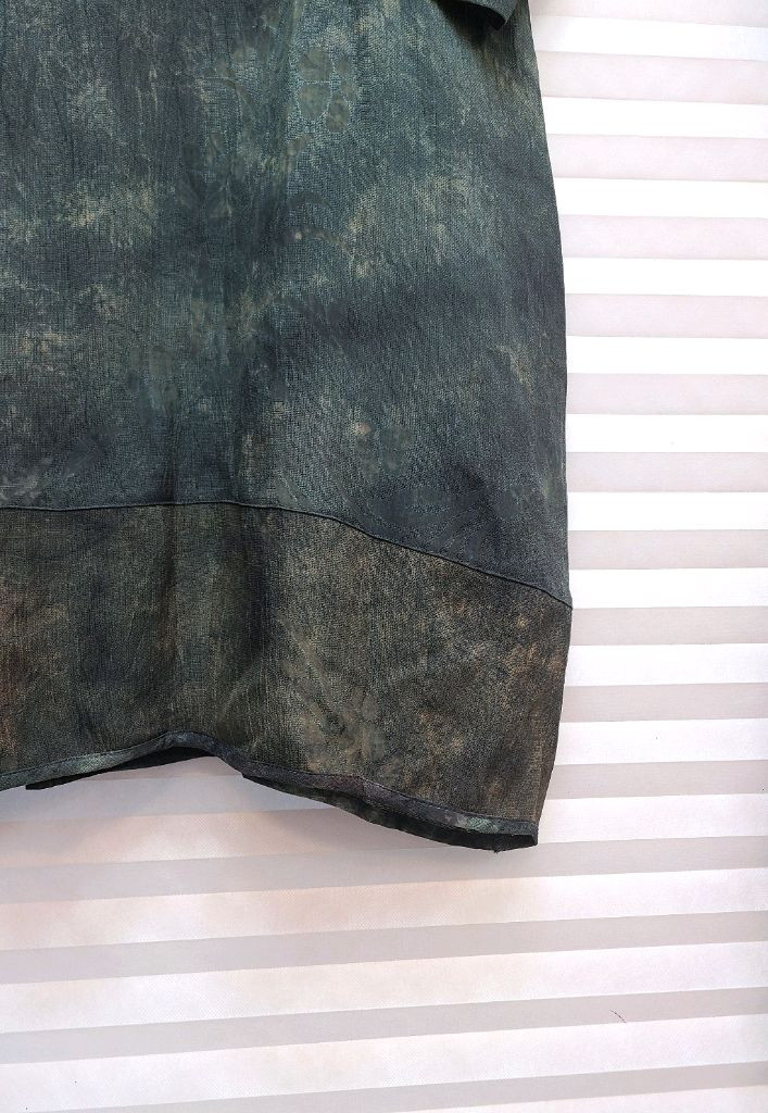 고급> 천연염색 국산 인견 롱원피스 이미지