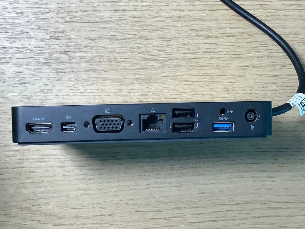Dell K17A001 노트북 도킹 및 180 W 전용 어댑터 이미지