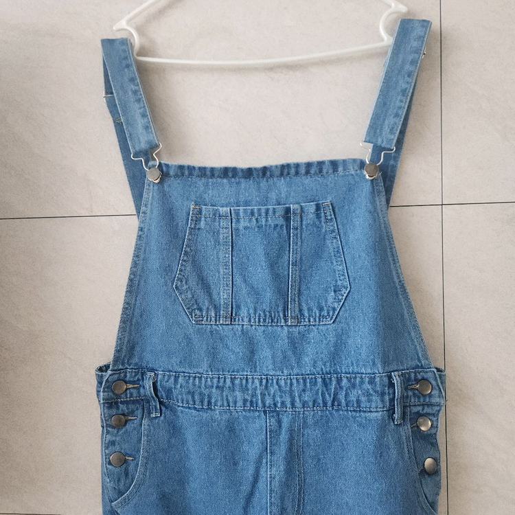 데님 멜빵바지 L 사이즈 이미지