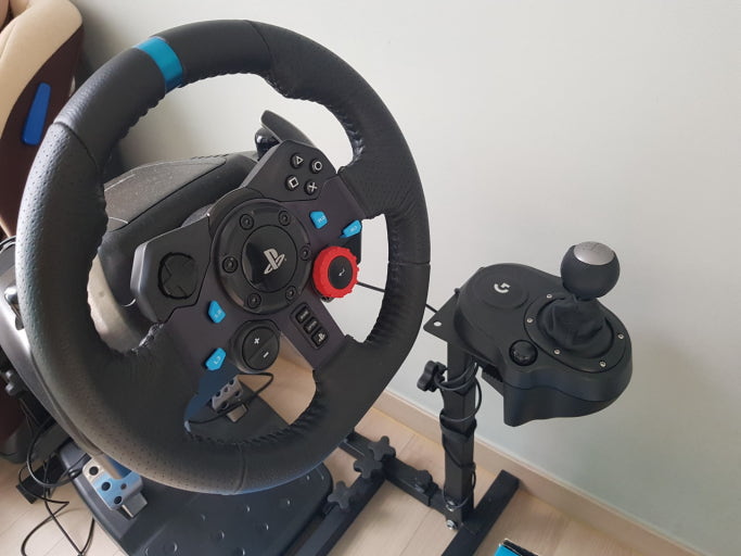 g29 레이싱휠 + 거치대 + 시프터 이미지
