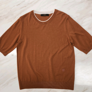 [좋습니다 남성용] 닥스 울 100% 반팔 라운드 니트 100 사이즈 (폴로 랑방 마인 토리버치 가니 us폴로) 이미지