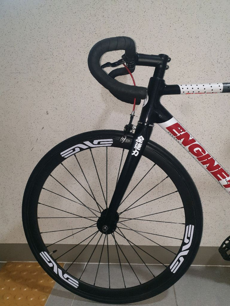 엔진11크릿디 네온차콜 픽시자전거 이미지