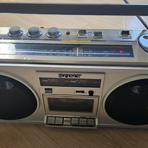 소니 CFS-66 카세트 라디오 대형 붐박스 분양합니다. 이미지