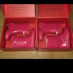 헌터 키즈 레인부츠 핫핑크 US 6, US 7 이미지