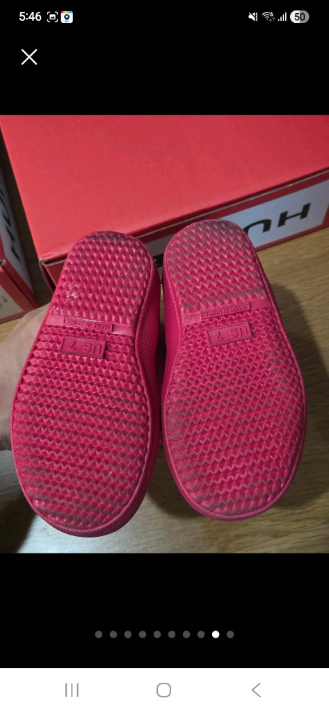 헌터 키즈 레인부츠 핫핑크 US 6, US 7 이미지