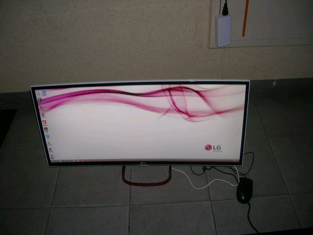 LG 일체형 컴퓨터 LG29V950 29인치 커브드 (TV도 됨) 이미지