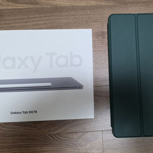갤럭시탭 S10 FE 128g Wi-Fi 그레이 색상 S급 풀박스 판매 이미지