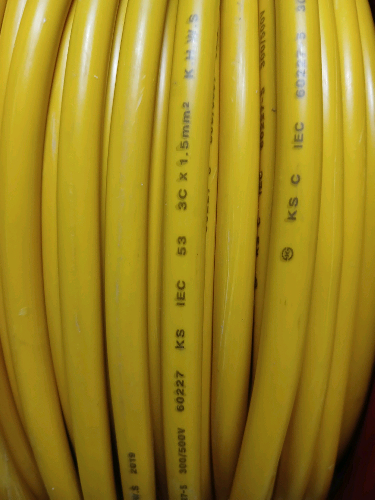 접지차단형 안전 케이블 릴선 3C x 1.5SQMM 50M 전선릴 이미지