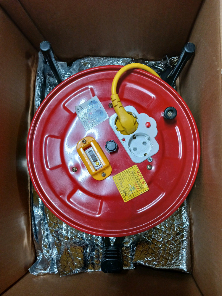 접지차단형 안전 케이블 릴선 3C x 1.5SQMM 50M 전선릴 이미지