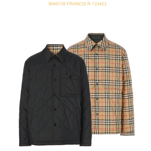 버버리 리버시블 체온조절 퀼팅 자켓 8049139 새상품급 이미지