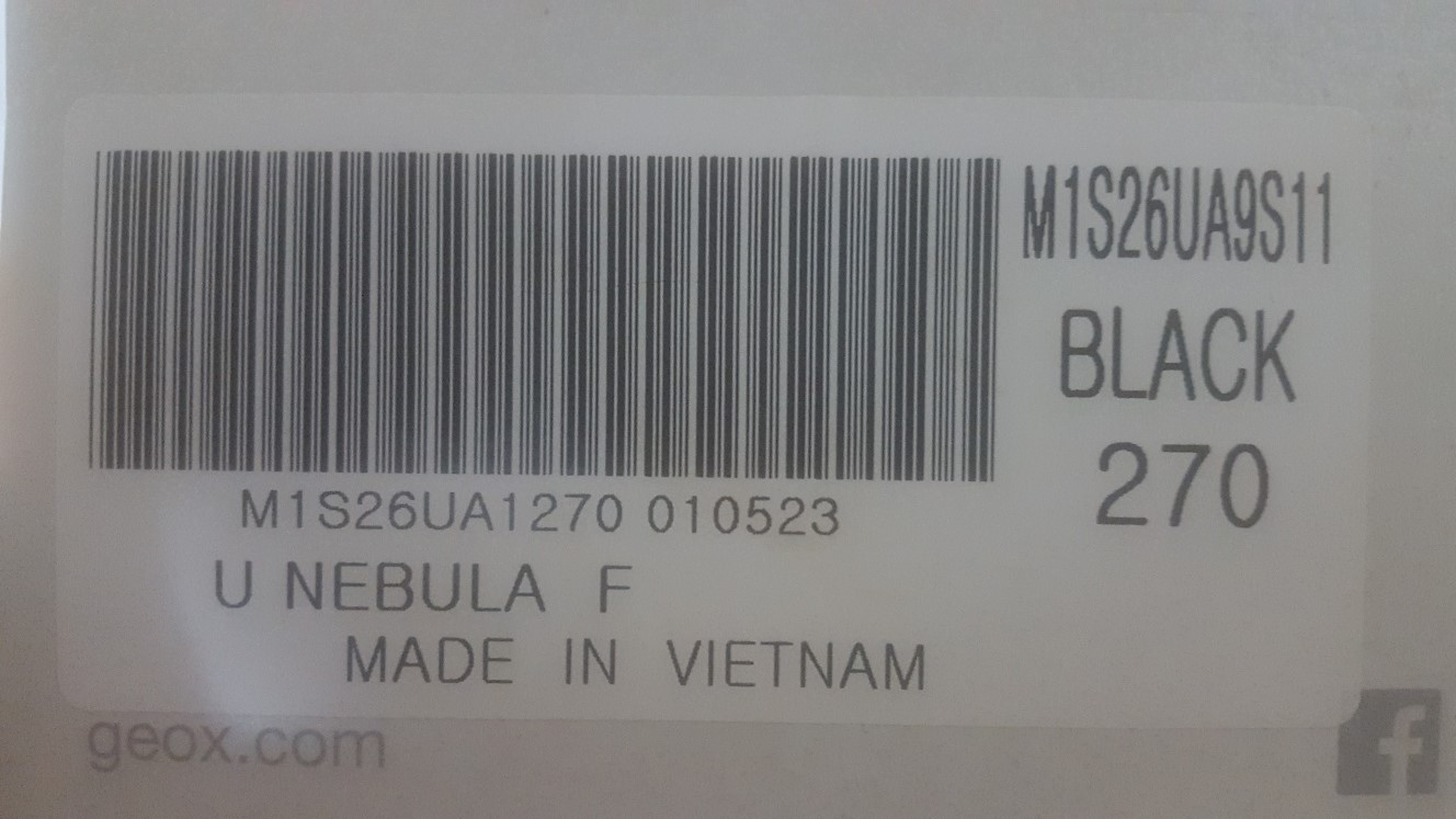 [새상품/270] 제옥스 - M1S26UA9S11 Black 이미지