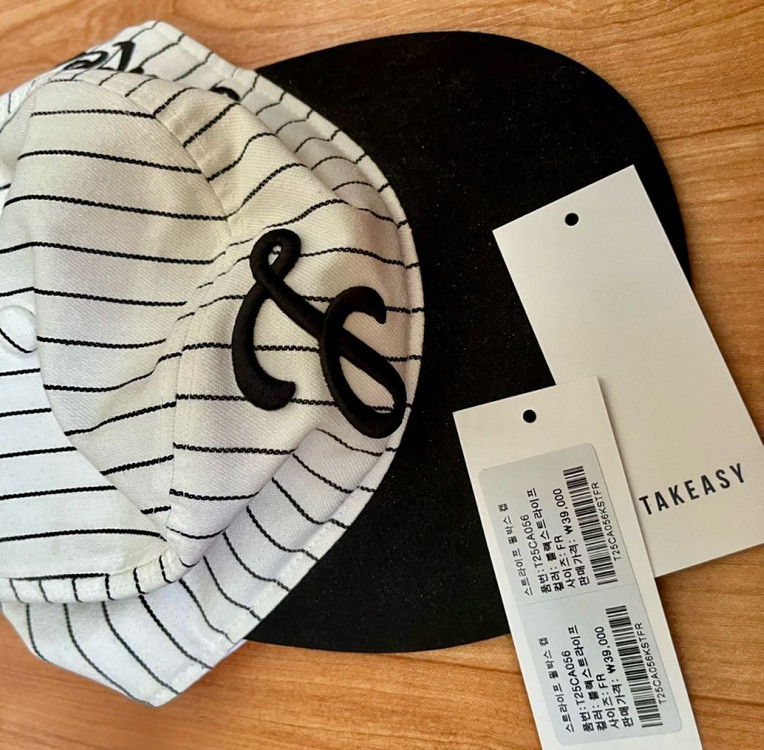 스트라이프필박스캡 이미지