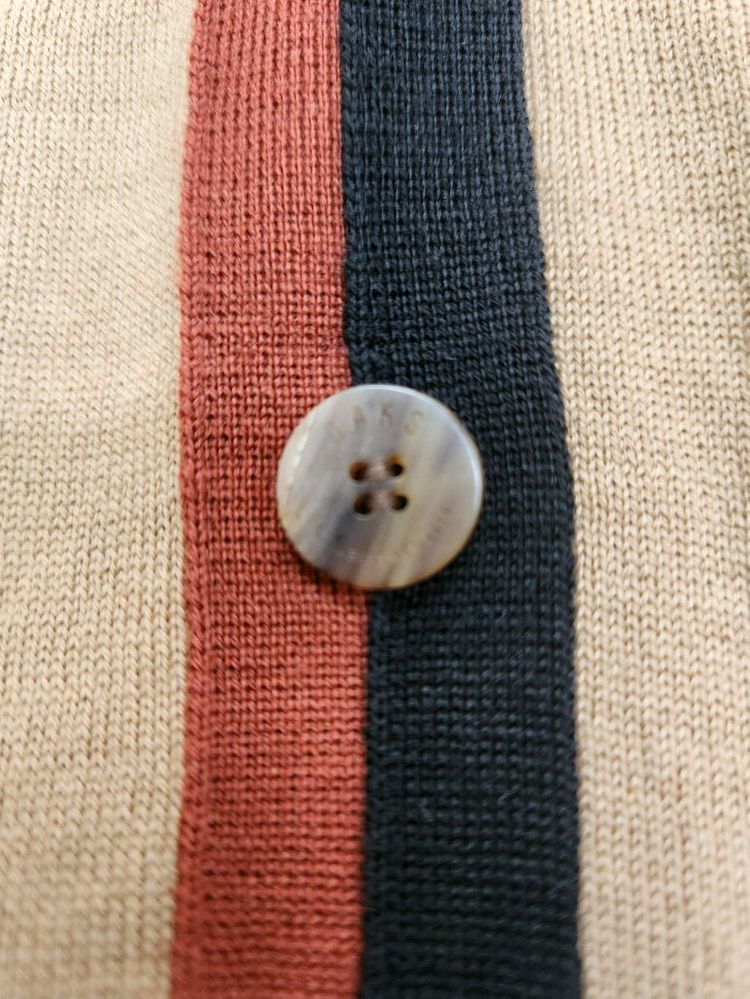 [좋습니다 남성용] 닥스 울 100% 니트 가디건 100 사이즈 (가니 아미 랑방 마인 폴로 랄프로렌 us폴로) 이미지