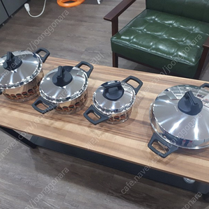 휘슬러 솔라임 디럭스 냄비세트 4종 새상품 저렴게 드립니다. 이미지